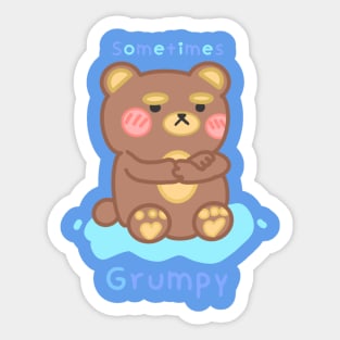 grumpy bear Sticker
